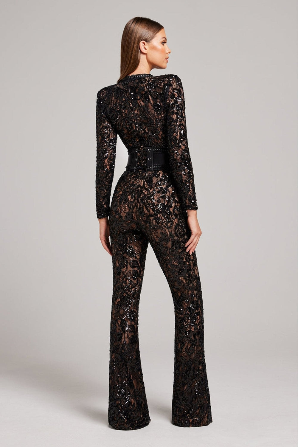Luna Glitzer-Jumpsuit