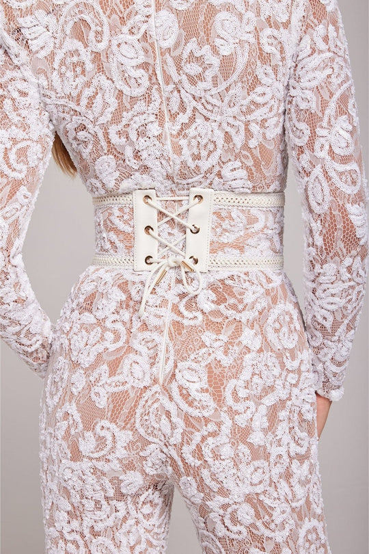 Luna Glitzer-Jumpsuit