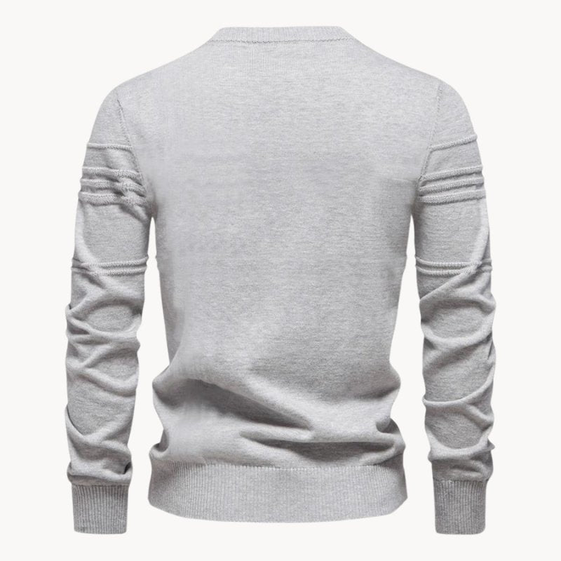 Benji - Zeitloser Pullover mit elegantem Karodesign